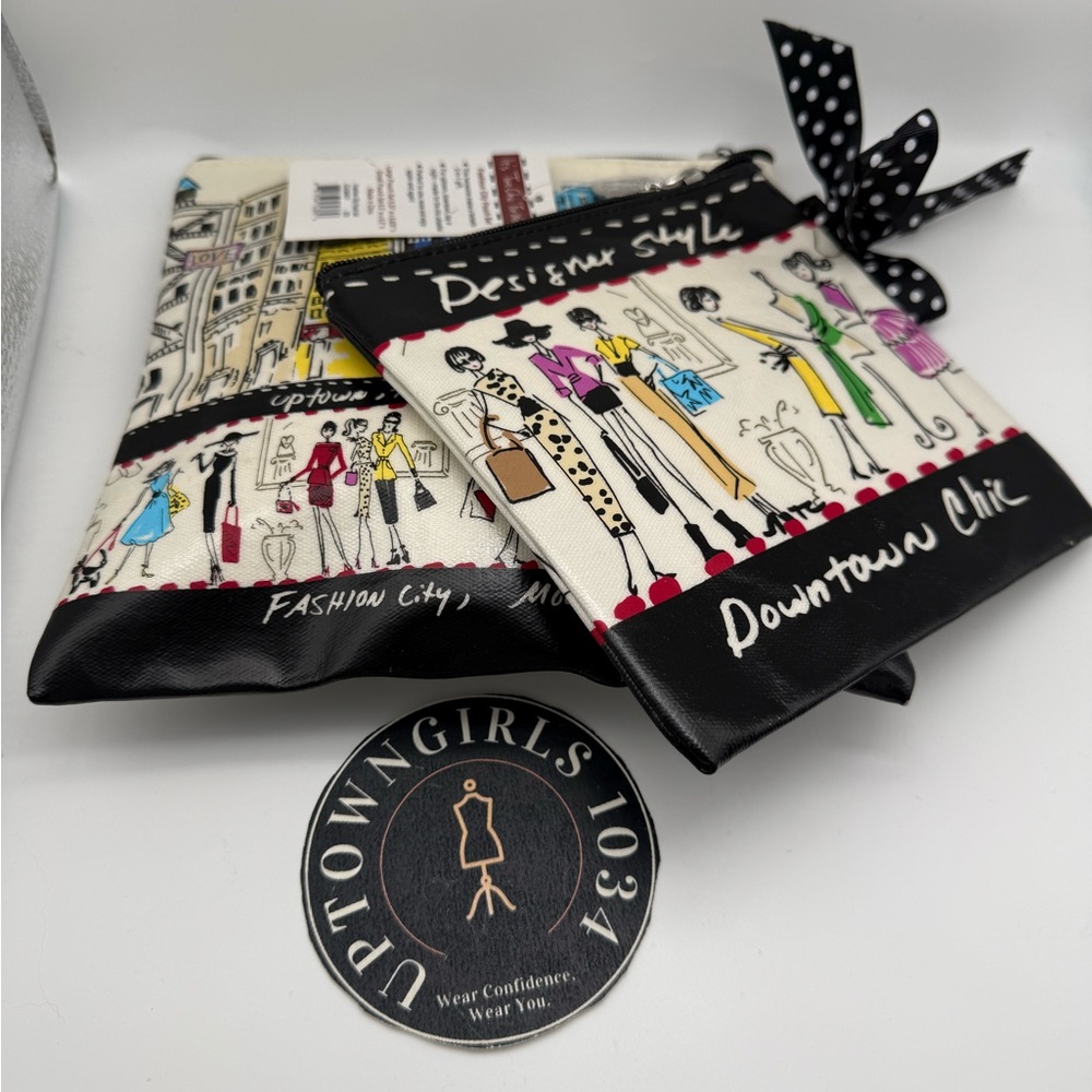 BRIGHTON FASHION CITY POUCH SET   NWT